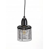 Светильник подвесной Лофт Эра PL5 BK E27 черный  картинка 